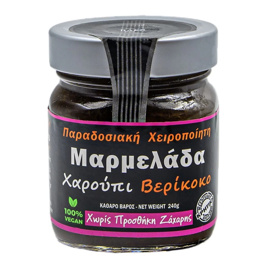 Traditional Handmade Carob-Apricot Jam
 1