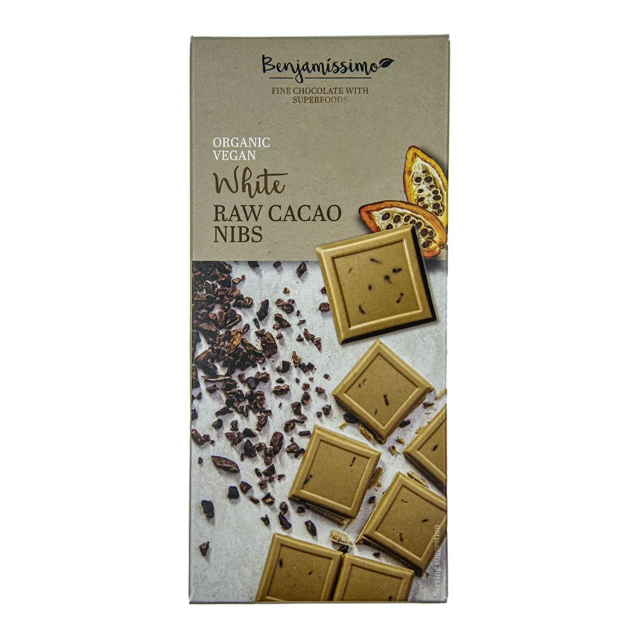 Organic Vegan White Raw Cacao Nibs 1